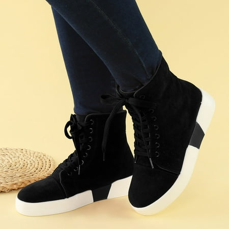 

CAICJ98 Womens Tennis Shoes Women s Wendy Silk Womens Shoes Womens Lace Up Loafers Comfortable & Light-Weight Black