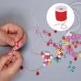 thumbnail image 5 of Unique Bargains 0.8mm 54 Yards Elastic String Cord Elastic Thread Beading String Cord, Red, 5 of 5