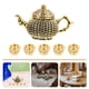 thumbnail image 3 of Juego de 6 tazas de té en miniatura, tetera, minitaza, adornos para casa de juegos de escritorio, 3 of 5