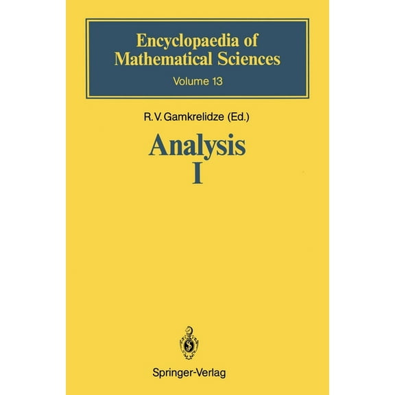 Encyclopaedia of Mathematical Sciences Analysis I: Integral Representations and Asymptotic Methods, Book 13, (Paperback)