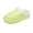 Green, variant on Womens Mens Fuzzy Chunky Clogs Garden Shoes with Fleece Lined Winter Warm Platform Cloud House Slippers Indoor Outdoor Non Slip Nursing Work Slip on Backless Ankle Booties