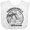 AA-White, variant on Inktastic Summer Vacation Mode Clearwater Beach Florida Boys or Girls Baby Bib