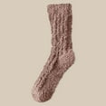 thumbnail image 2 of Women's Fuzzy Socks 4 Pairs Fall Winter Thermal Socks Lined Sleeping Socks Non Floor Warm Cute Fuzzy Socks, 2 of 4