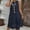 *Navy, variant on ClodeEU Women's Sleeveless Round Neck Dress,Casual Summer Tank Mini Vacation Sundress Dress White,Womens Plus XXL