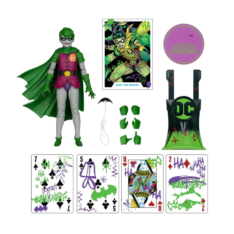 Robin Dick Grayson Robin (DC Multiverse) Jokerized Gold Label 7