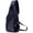 Navy Blue-nylon, variant on Men's Sling Bag Small Chest Crossbody Shoulder Bag with USB Charging Port