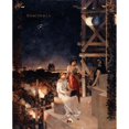 thumbnail image 2 of Jean Charles Cazin 12x14 Gold Ornate Wood Frame and Double Matted Museum Art Print Titled - Souvenir De Fete in Paris (1881), 2 of 4