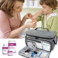 thumbnail image 5 of Bolsa de almacenamiento de medicamentos pequeña, organizador de primeros auxilios familiar, kit médico, bolsa médica (sin incluir medicamentos), 1 unidad JM, 5 of 5