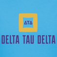 thumbnail image 3 of CafePress - Delta Tau Delta Full Color Stacked Signature T Shirt - Women's Traditional Fit Dark T-Shirt, 3 of 4