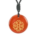 thumbnail image 4 of Collar colgante Yinane con gota redonda Elegante moda, 4 of 5
