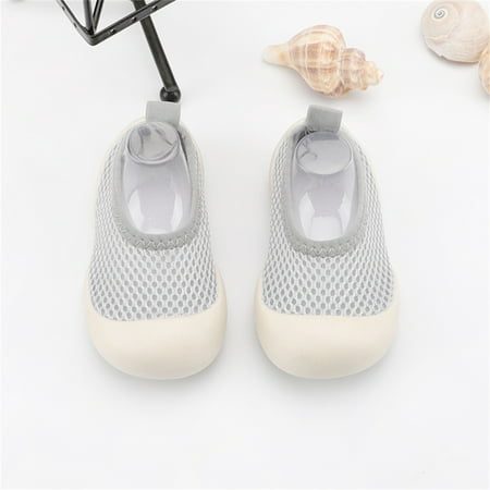

Wesracia Baby Shoes Infant Toddler Indoor Color Mesh Shoes First Walkers Baby Elastic Socks Shoes