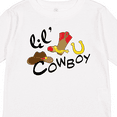thumbnail image 4 of Inktastic Lil' Cowboy Boys Long Sleeve Toddler T-Shirt, 4 of 5