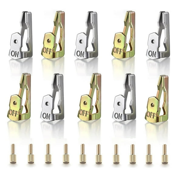 Visland 1 Set Time Switch Replacement Trippers Rustproof Corrosion Resistant ON/OFF Time Switch Trippers Kit