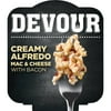 DEVOUR Macaroni and Cheese Dinner, 1 Kit, for Easy Dinner or Dinner Sides, Creamy Alfredo Mac & Cheese with Bacon, 4.1 oz