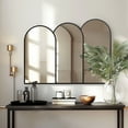 thumbnail image 2 of Triple Arch Framed Wall Mirror, 2 of 10