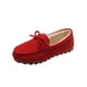 thumbnail image 1 of Zapatos para mujer, con lazo y suela blanda, tacón plano, aislamiento de felpa, zapatillas para correr, botas vaqueras, 1 of 5