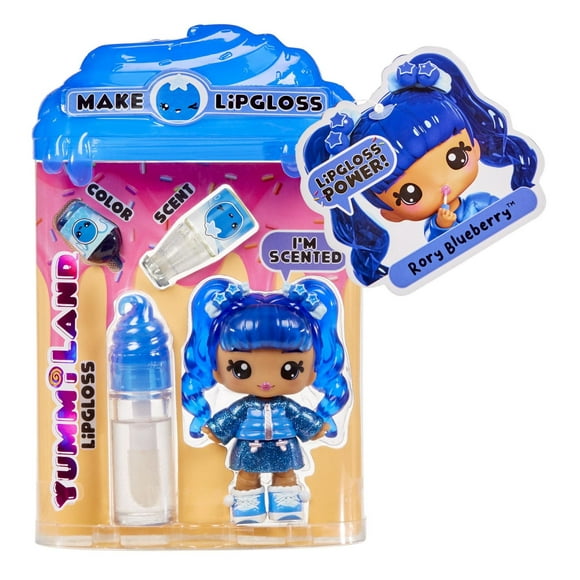Yummiland Lipgloss Doll – Rory Blueberry