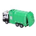 thumbnail image 3 of Pull Back Recycling Truck, Safe Multifunctional Pull Back Garbage Truck with 4 Trash Cans for Children, 3 of 7
