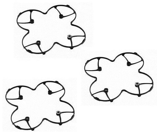 Hubsan X4 H107C H107C-a20 Protection Cover Body Shield Guard Trainer 3 Pack