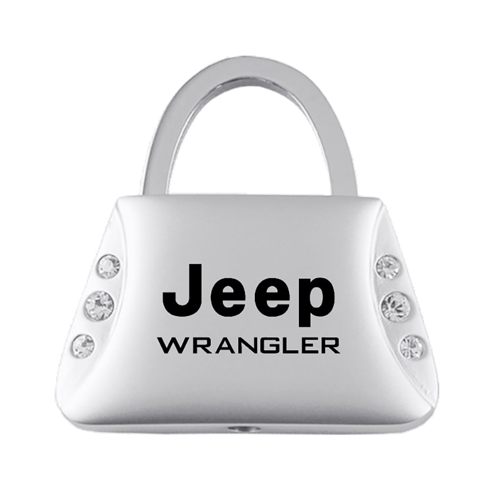 Jeep Wrangler Keychain & Keyring - Purse with Bling 