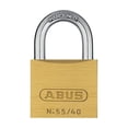 thumbnail image 1 of Abus Mechanical 55 Series Brass Padlock, 1 of 2