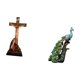 thumbnail image 5 of Elegante Escultura Religiosa De La Santa Madre María Y Pavo Real Para Dormitorio, Oficina, Mesa, Hogar, Sala De Estar, Estantería., 5 of 8
