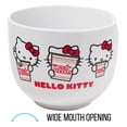 thumbnail image 3 of Cuenco de arroz con fideos ramen de cerámica Hello Kitty, 600 ml, con palillos, 3 of 6