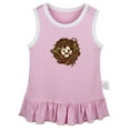 thumbnail image 1 of Nature Nest Pattern Dresses For Baby, Newborn Babies Skirts, Infant Princess Dress, 0-24M Kids Graphic Clothes (Pink Sleeveless Dresses, 12-18 Months), 1 of 4