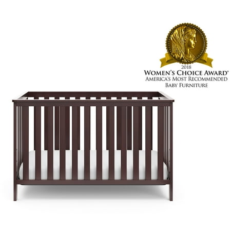 Storkcraft Rosland 3 in 1 Convertible Crib Espresso