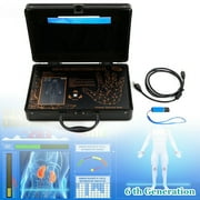 TOOL1SHOoo 6TH 4.7.0 Hand Touch Quantum Magnetic Resonance Body Analyzer  Body Health Analyzer Black