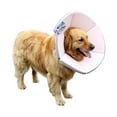 thumbnail image 5 of Large Dog Recovery Collar Multiple Size Cone Cats Head Leg Wound Recovery Cone Sticker Type, 5 of 9