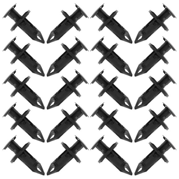 SEWCHICS Bumper Splash Shield Clips Nylon 100Pcs 1.3x0.8x0.8in