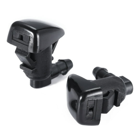 Windshield Wiper Washer Sprayer Nozzles Kit, Dust Resistant High Quality Plastic, Easy Install For JEEP GRAND CHEROKEE 2011-2017, Includes 2 Windshield Washer Nozzles with Rubber