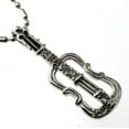 thumbnail image 2 of R.H. Jewelry Stainless Steel Violin Pendant Music Necklace, 2 of 3