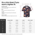 thumbnail image 5 of Ratiio Cute Foxes Print Mens Casual Short Sleeve Shirts Button Down Textured Shirts Summer Beach Shirt with Pocket Men's Casual Short-sleeved Shirt, 5 of 5