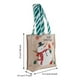 thumbnail image 5 of Inteprter Bolsa de regalo de Navidad con asa Atmósferas Festival de vacaciones Bolso de Navidad Adorno de reutilizable Soporte de granja Kits de decoración para fiestas, 5 of 6