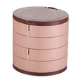thumbnail image 1 of Mujeres Pendientes s Organizador de caja de almacenamiento , 4 capas, 360 gra, giratorio con espejo Sunnimix Estuche de almacenamiento de pendientes, 1 of 8