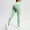Mint Green, variant on POROPL Womens Leggings Butt Lifting Leggings High Waisted Seamless Yoga Athletic Workout Running Size Xs-XXL