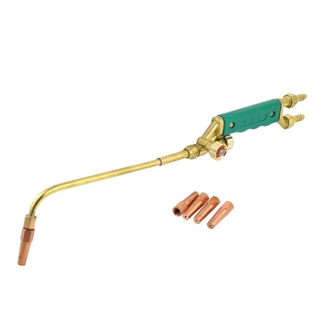 Green Plastic Coated Handle 9/25" Hose Oxygen/Acetylene Welding Torch