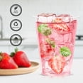 thumbnail image 3 of Dining Collection Plastic Cups -7 oz. 200 ml  1200 Count - Clear Disposable Bulk Pack, 3 of 6