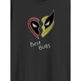 thumbnail image 5 of Deadpool & Wolverine, Men's Graphic Tee, Heart Split, Sizes S-3XL, 5 of 6