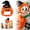Orange (Pumpkin Hat), variant on Funny Pumpkin Dog Halloween Pet Cat Thick Plush Pumpkin Shirt Outfit for Small Medium Dogs Puppy Cats Cute Cosplay Dress Up Party Celebration Apparel 1PC