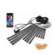 thumbnail image 1 of Juego De 12 Tiras Luces Bloosom  Rgb Led Para Motocicleta C/bluetooth Negro, 1 of 4