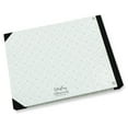thumbnail image 4 of Darling Souvenir White Geometric Printed Hardbound Cover Guestbook For Wedding Guest Sign In Book Registry-7 x 9 Inches, 4 of 5