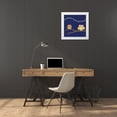 thumbnail image 3 of Gibbons, Lauren 12x12 White Modern Wood Framed Museum Art Print Titled - Owls of Color 1, 3 of 4