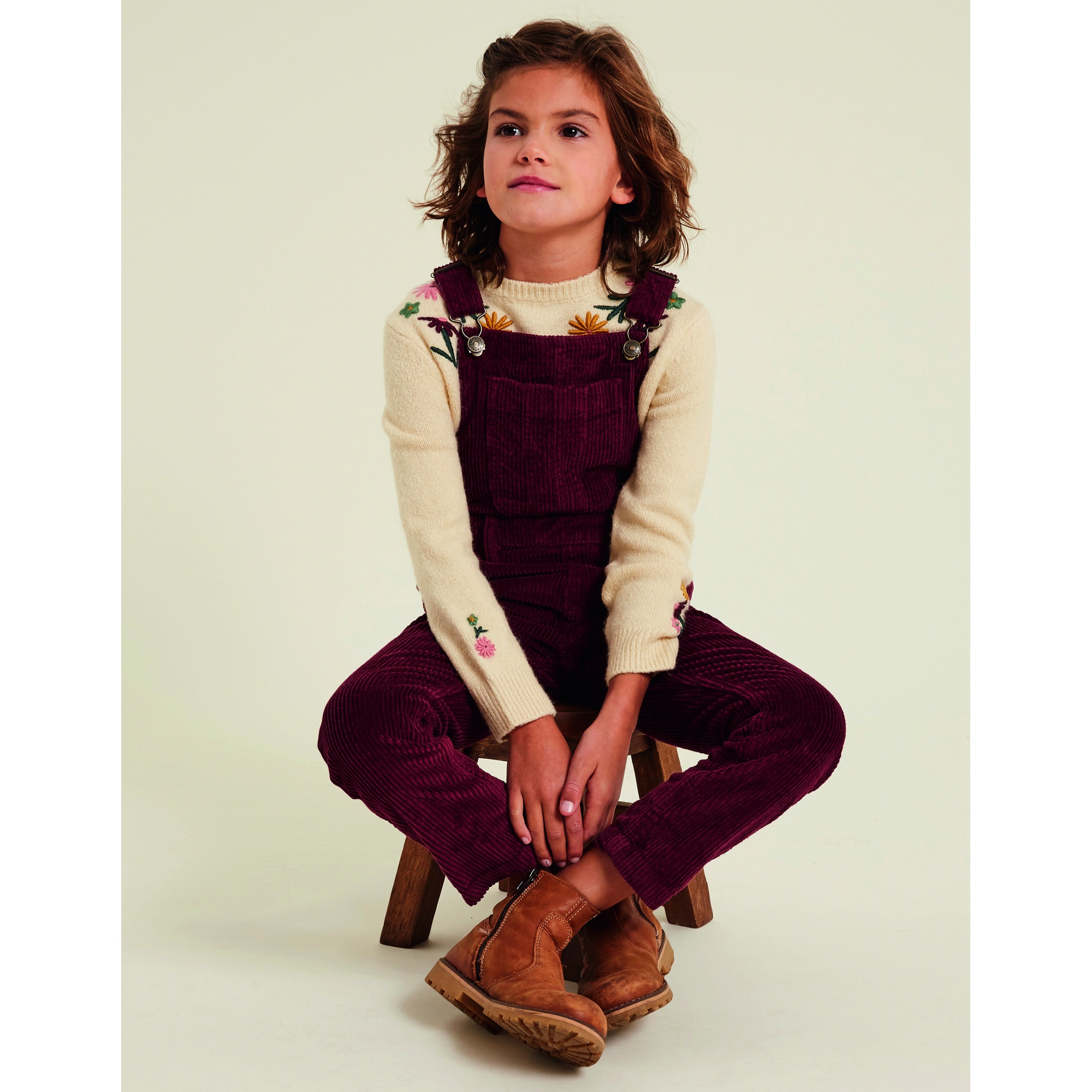 fatface girls dungarees