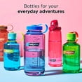 thumbnail image 4 of Nalgene Kids On The Fly Water Bottle, Leak Proof, Durable, BPA and BPS Free, Carabiner Friendly, Reusable and Sustainable, 12 Ounces, Purple Hoot, 4 of 6