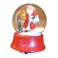 thumbnail image 1 of Christmas Snow Xmas Decor with Music and Light Music Box Gift for Xmas Gloria Bola de nieve, 1 of 8