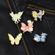 thumbnail image 4 of Broches de Mariposa Elegantes Decorativos de Metal Insignia de Animal Pin de Solapa Fernando, 4 of 8