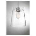 thumbnail image 6 of Trade Winds Lighting 1-Light Pendant Light In Brushed Nickel, 6 of 7